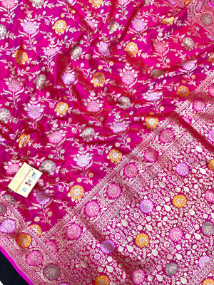 Pure Katan Silk Saree – Eternal Elegance for Every Occasion-Plain Pure Katan Silk 