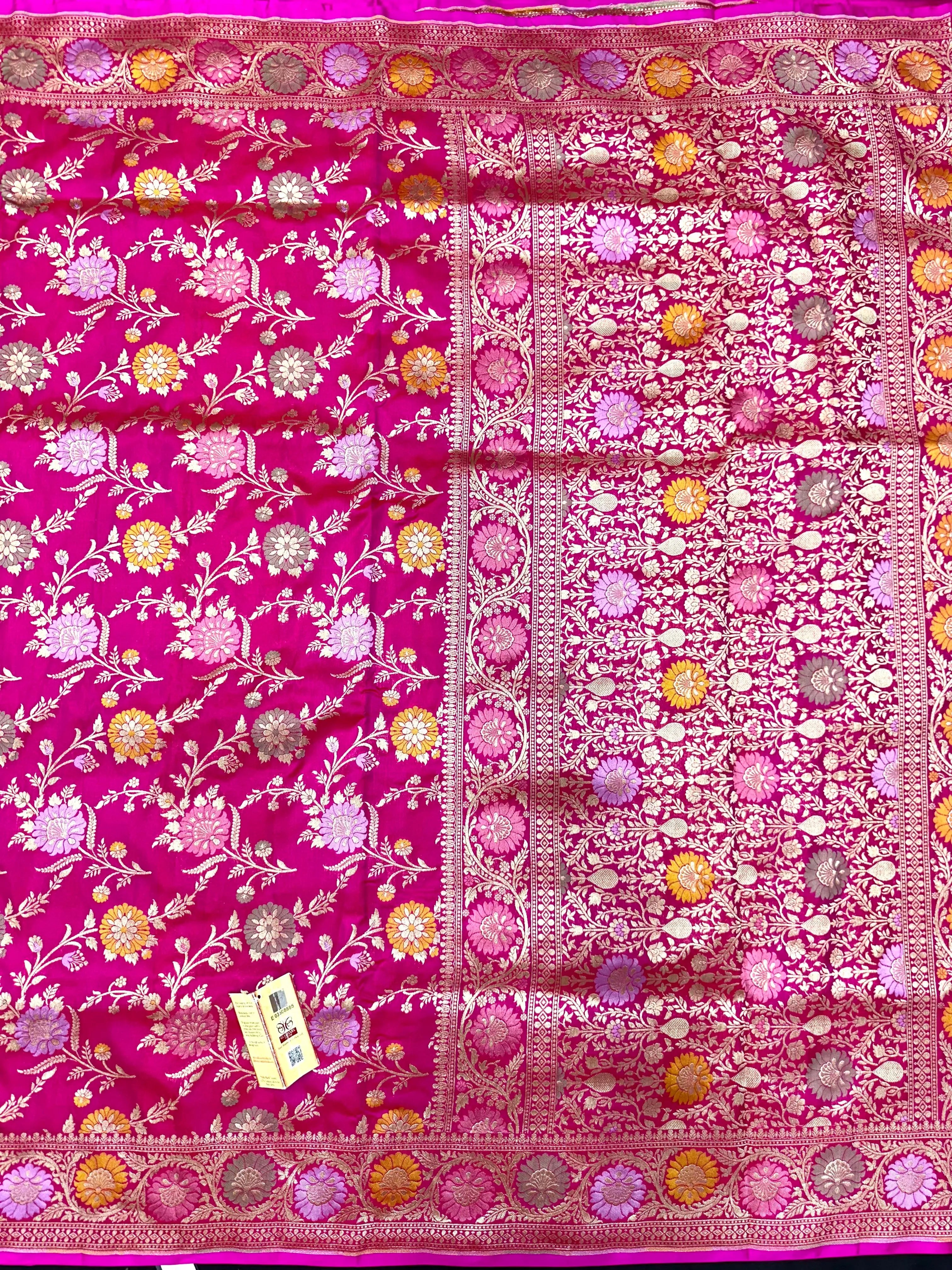 Pure Katan Silk Saree – Eternal Elegance for Every Occasion-Plain Pure Katan Silk 