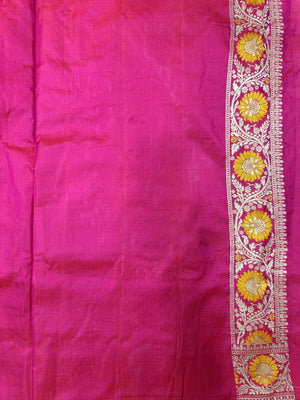 Pure Katan Silk Saree – Eternal Elegance for Every Occasion-Plain Pure Katan Silk 