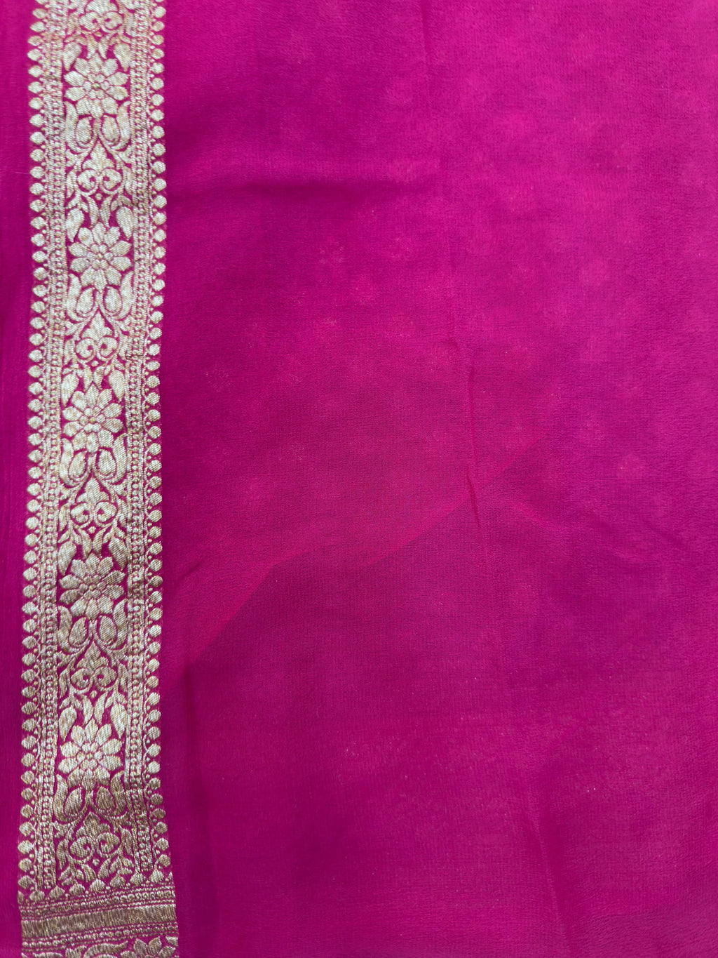 Classic Pure Khaddi Georgette Silk Saree – The Ultimate Ethnic Wear for Wedding Celebrations