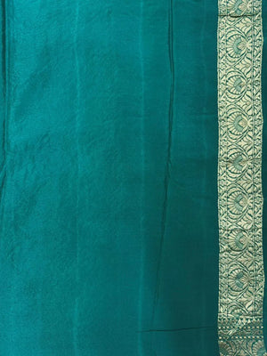 Charming Pure Georgette Silk Saree with Smooth Texture-Pure Khaddi Georgette 