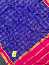 Pure Mysore Silk Saree – Regal Shine with South Indian Heritage