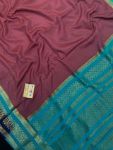 Pure Mysore Crepe Silk Saree – Smooth Luxury for Regal Occasions