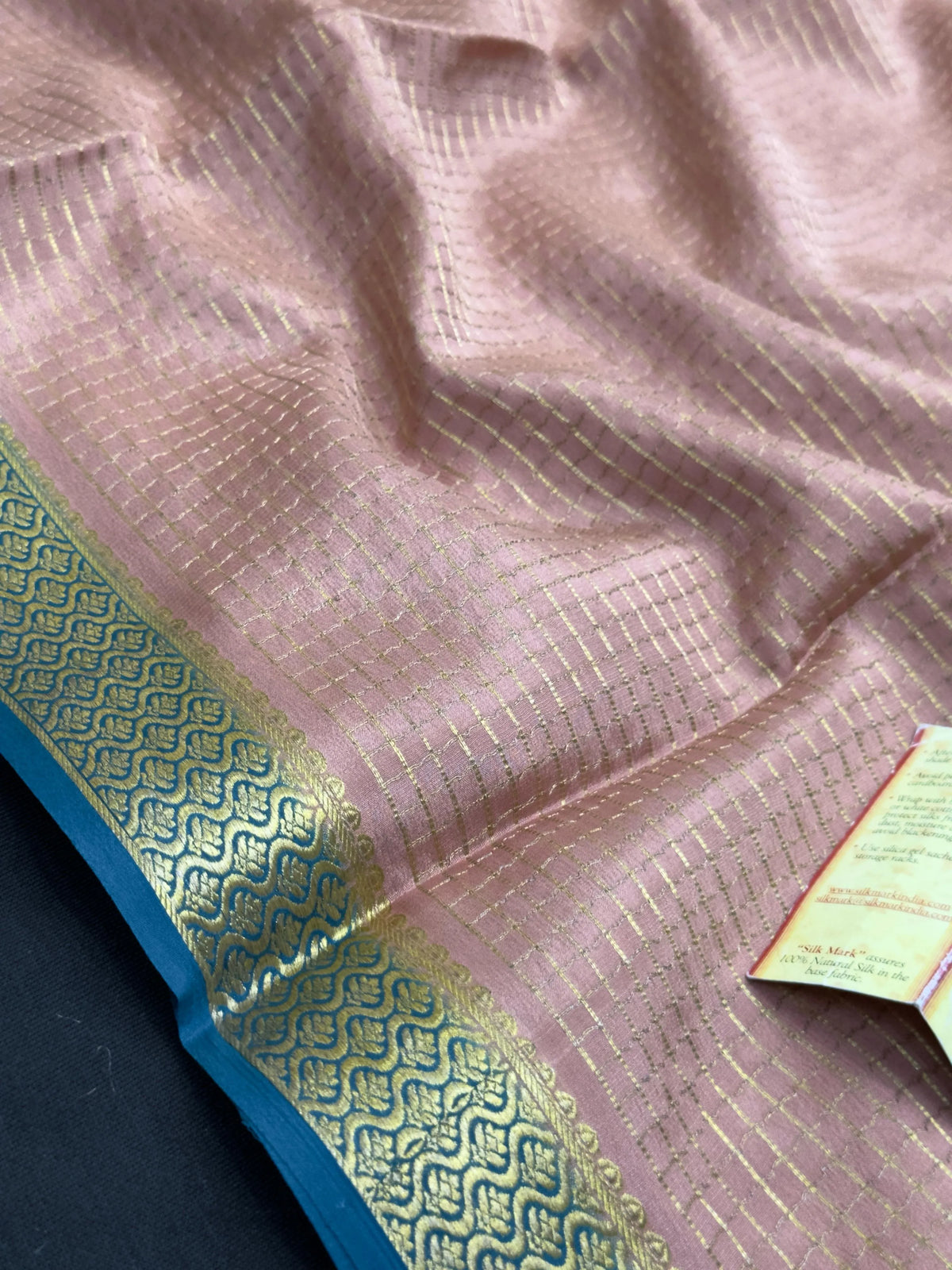 Classic Pure Mysore Silk Saree – A Stunning Option for Wedding Wear and Festive Celebrations
