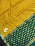 Classic Pure Mysore Silk Saree – A Stunning Option for Wedding Wear and Festive Celebrations