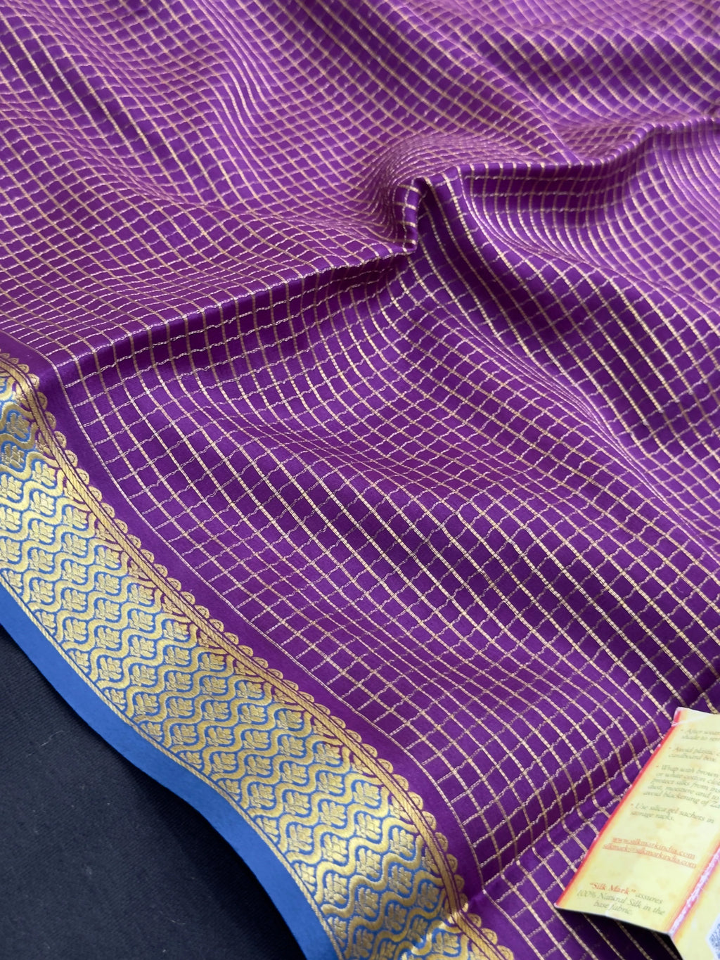 Classic Pure Mysore Silk Saree – A Stunning Option for Wedding Wear and Festive Celebrations