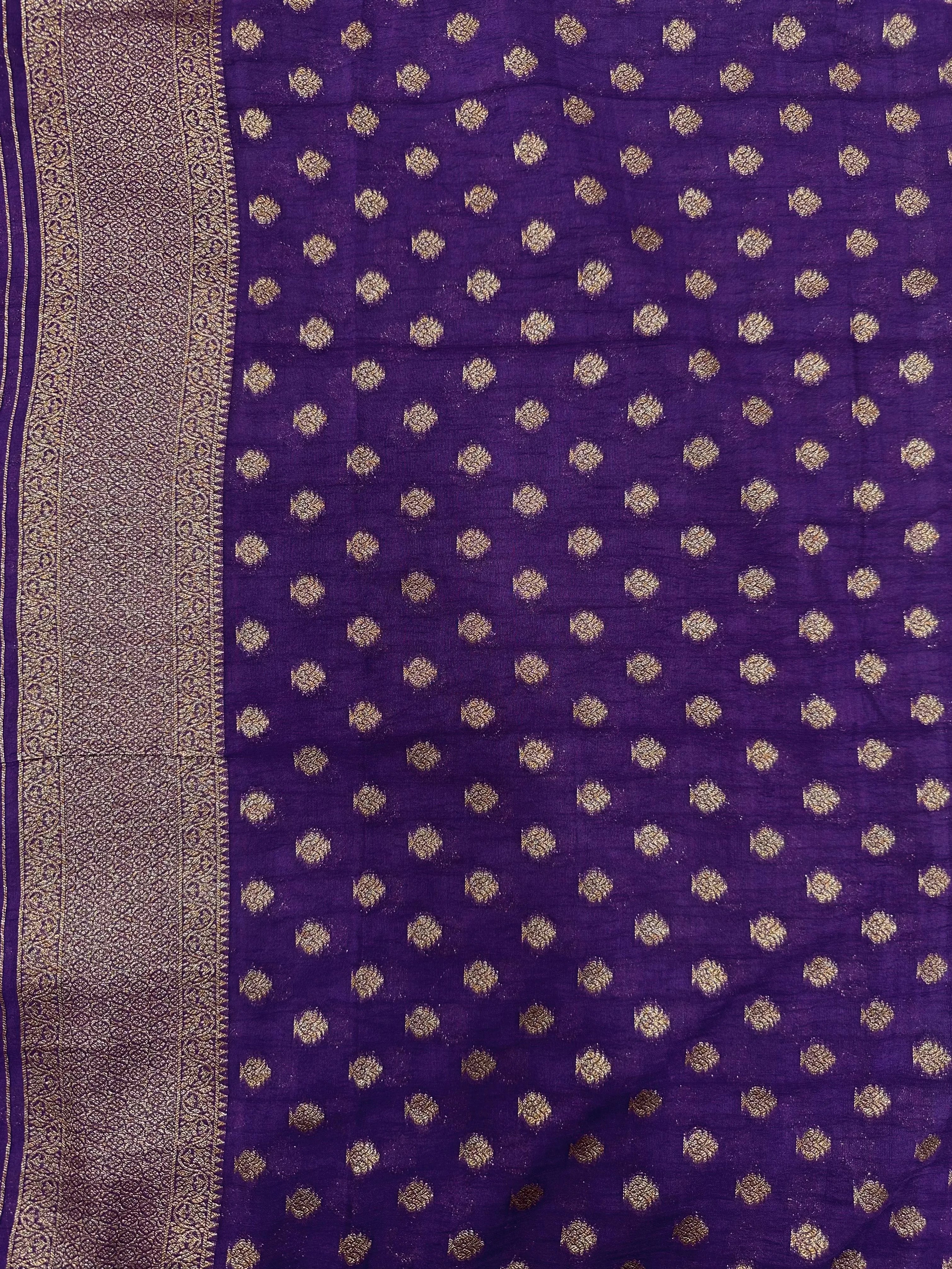 Timeless Georgette Charm-Pure Viscose Crepe
