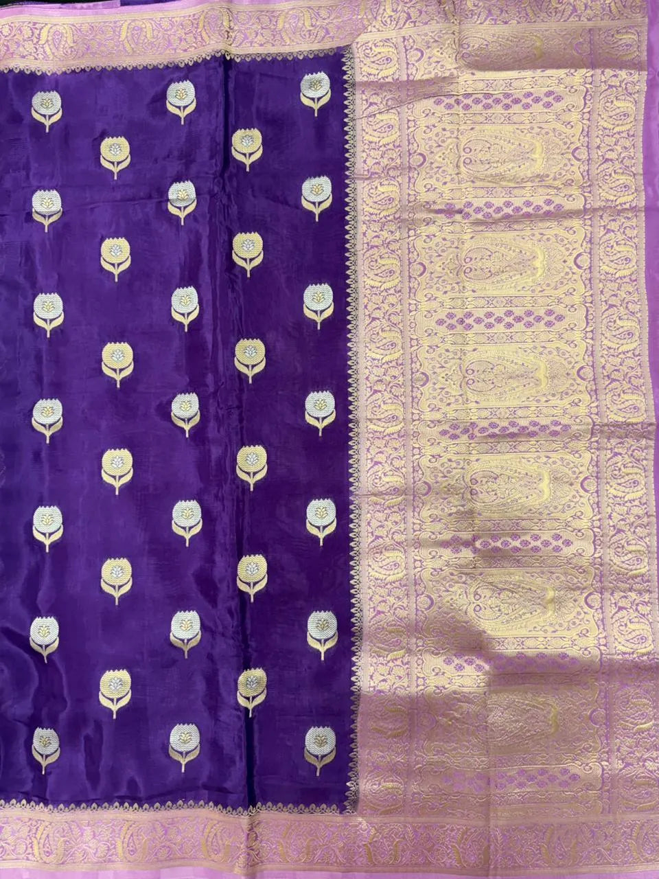 Viscose Banarasi Semi Khaddi Georgette