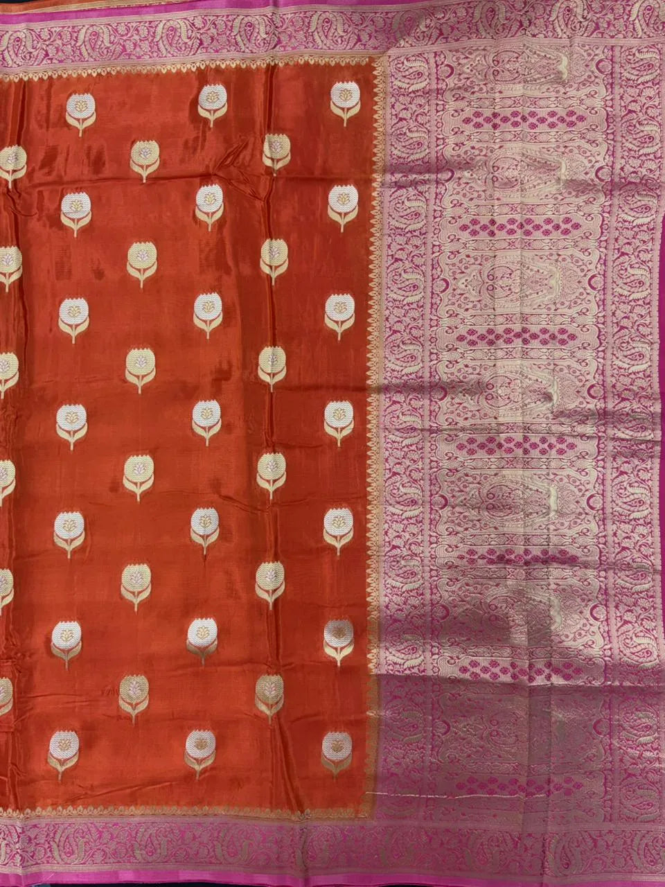 Viscose Banarasi Semi Khaddi Georgette