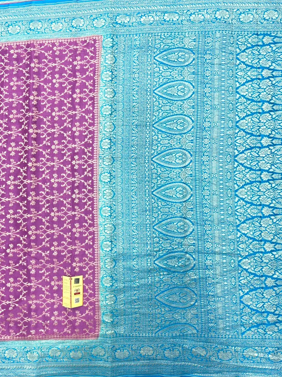 Pure Banarasi Crepe Saree