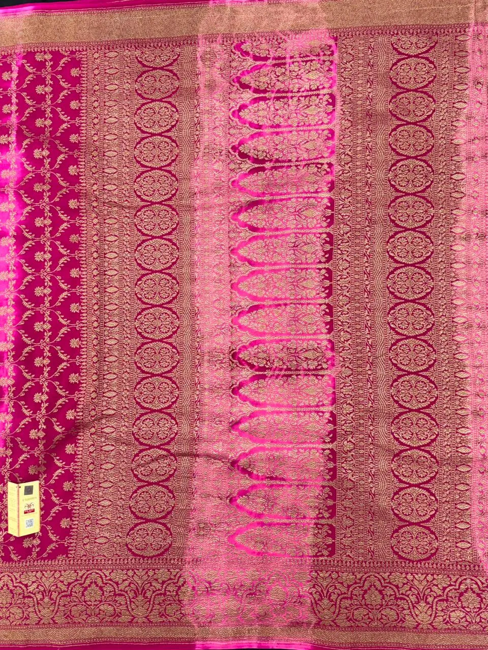 Pure Banarasi Crepe Silk Saree 