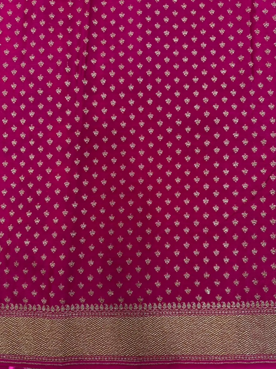 Pure Banarasi Crepe Silk Saree 