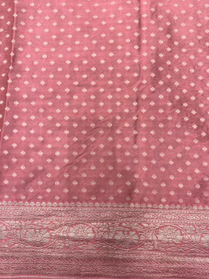 Pure Banarasi Crepe Saree