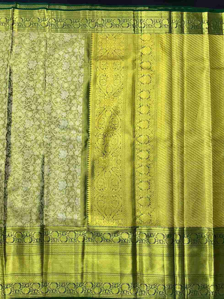 Pure Kanjivaram Brocket Silk Saree