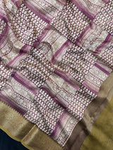 Pure Chinya Silk JD Saree