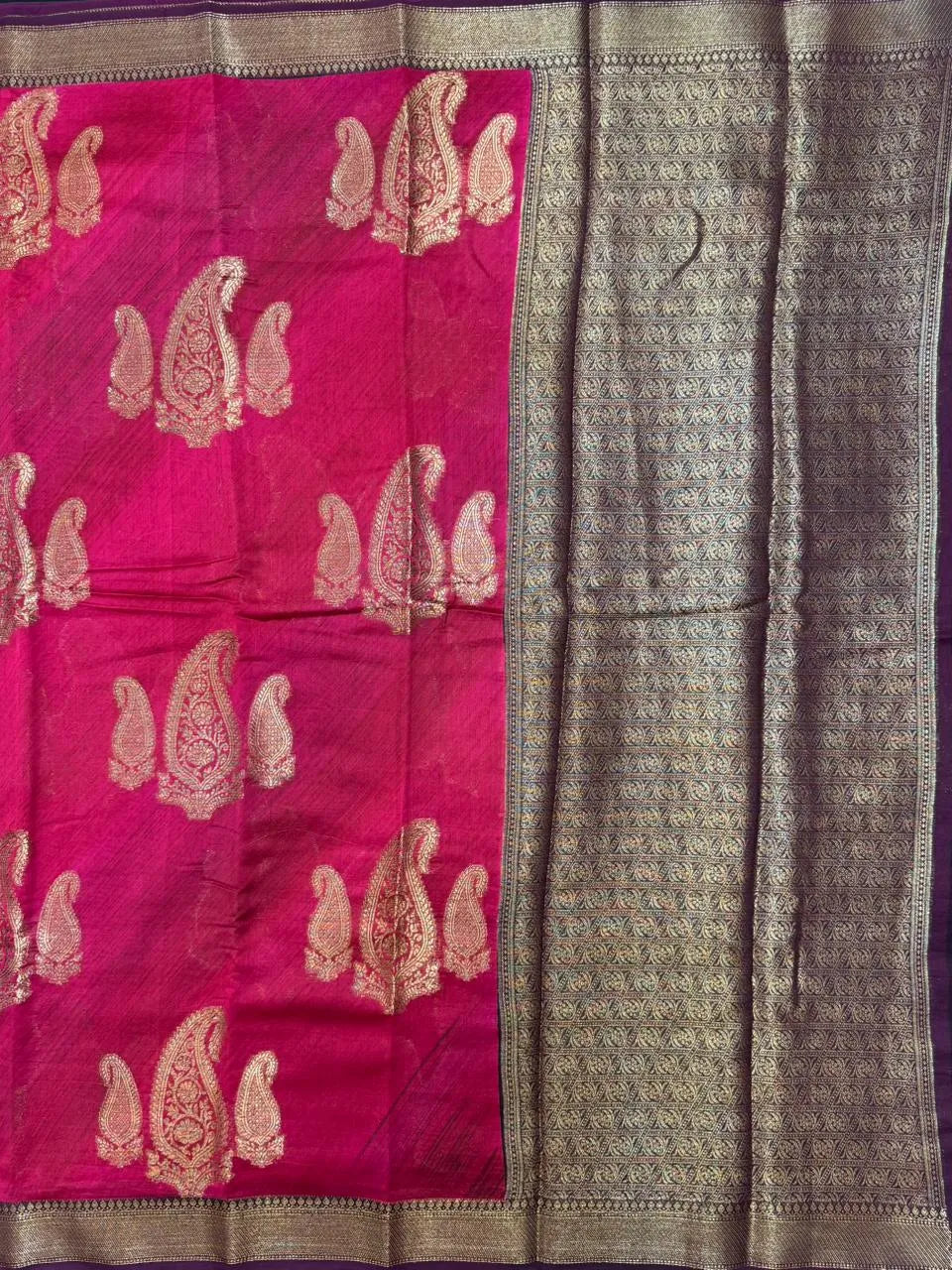 Pure Chinya Silk Saree – SP2 V