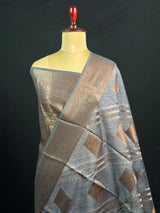 Pure Chinya Silk Saree for Women