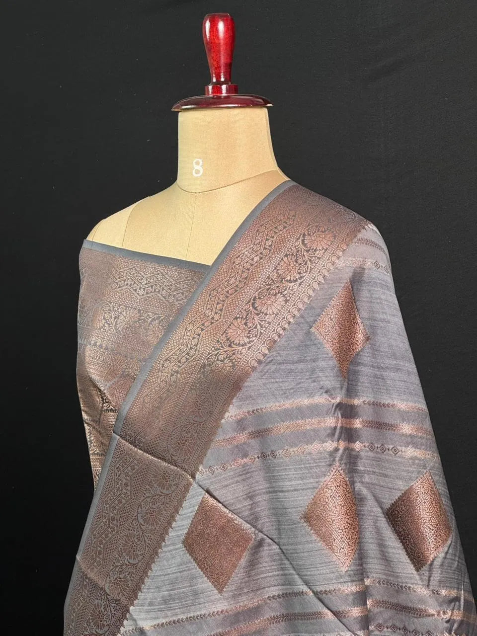 Pure Chinya Silk Saree for Women