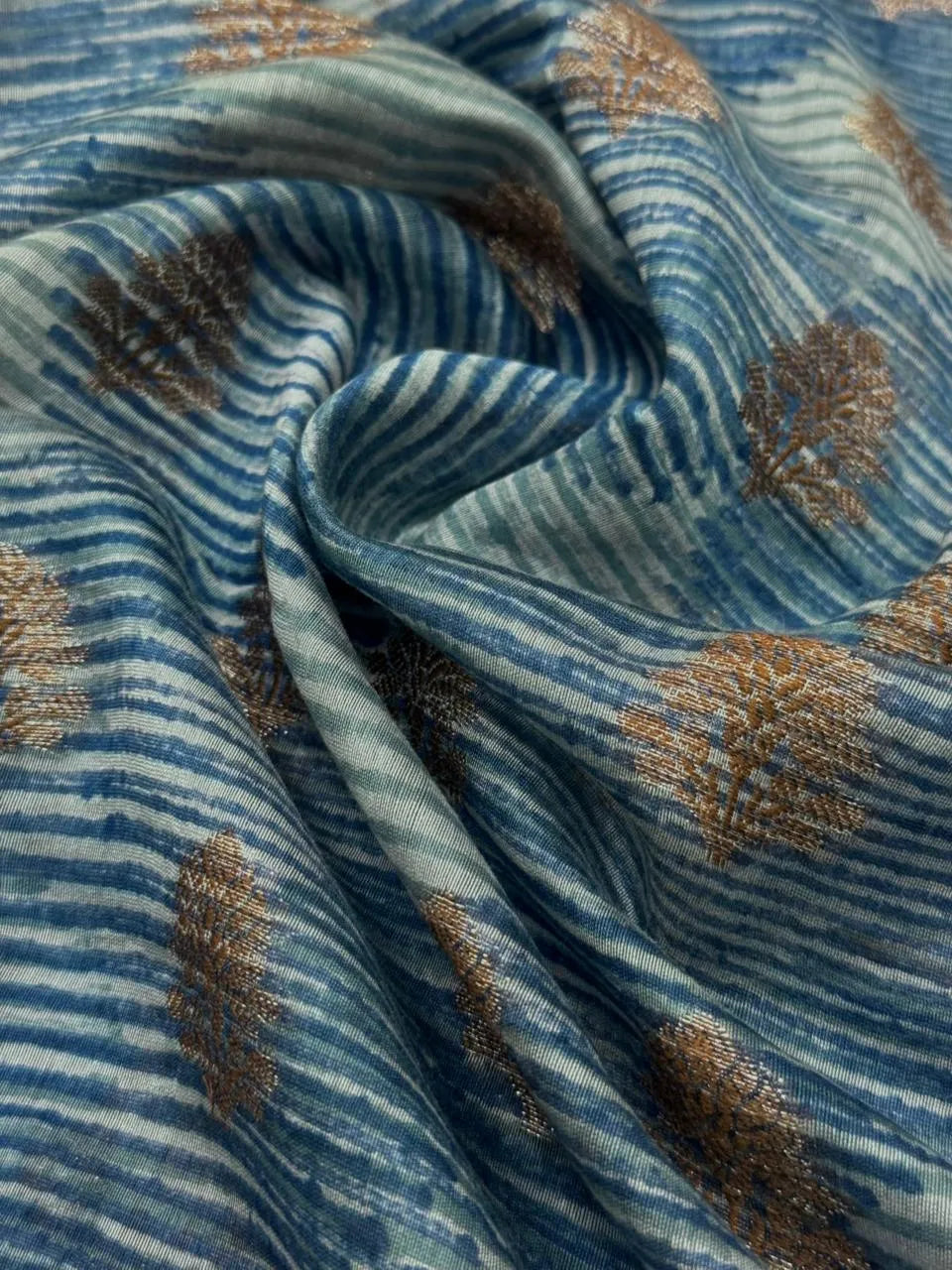 Pure Chinya Silk Saree – Luxury Woven for Timeless Occasions