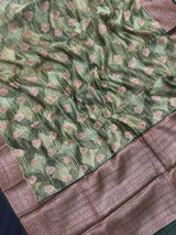 Pure Chinya Silk Saree – Luxury Woven for Timeless Occasions