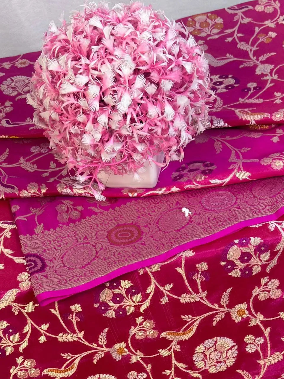 Eternal Grace in Pure Katan Patola Silk Saree