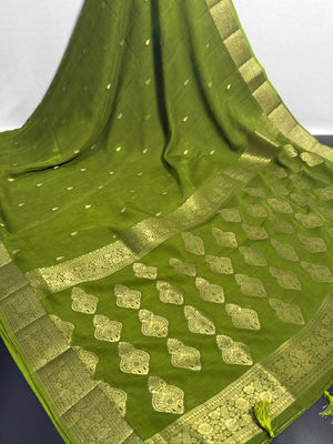 Urban Queen Viscose Silk Saree for Elegant Evenings