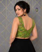 Royal Threadwork Georgette Ready-Made Blouse