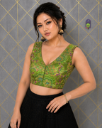 Royal Threadwork Georgette Ready-Made Blouse