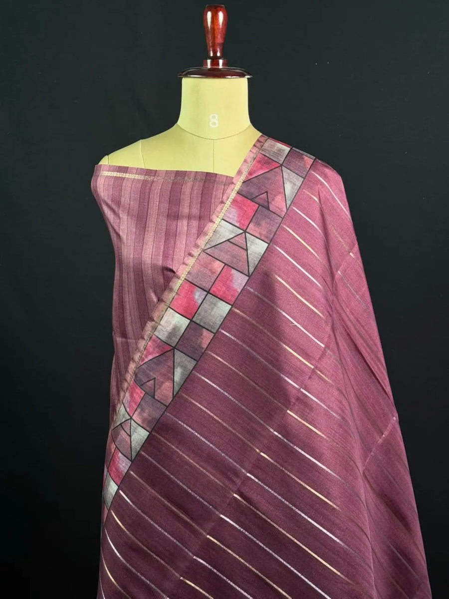 Tussar Silk Saree – Timeless Grace with a Luxurious 