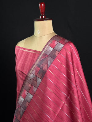Tussar Silk Saree – Timeless Grace with a Luxurious 