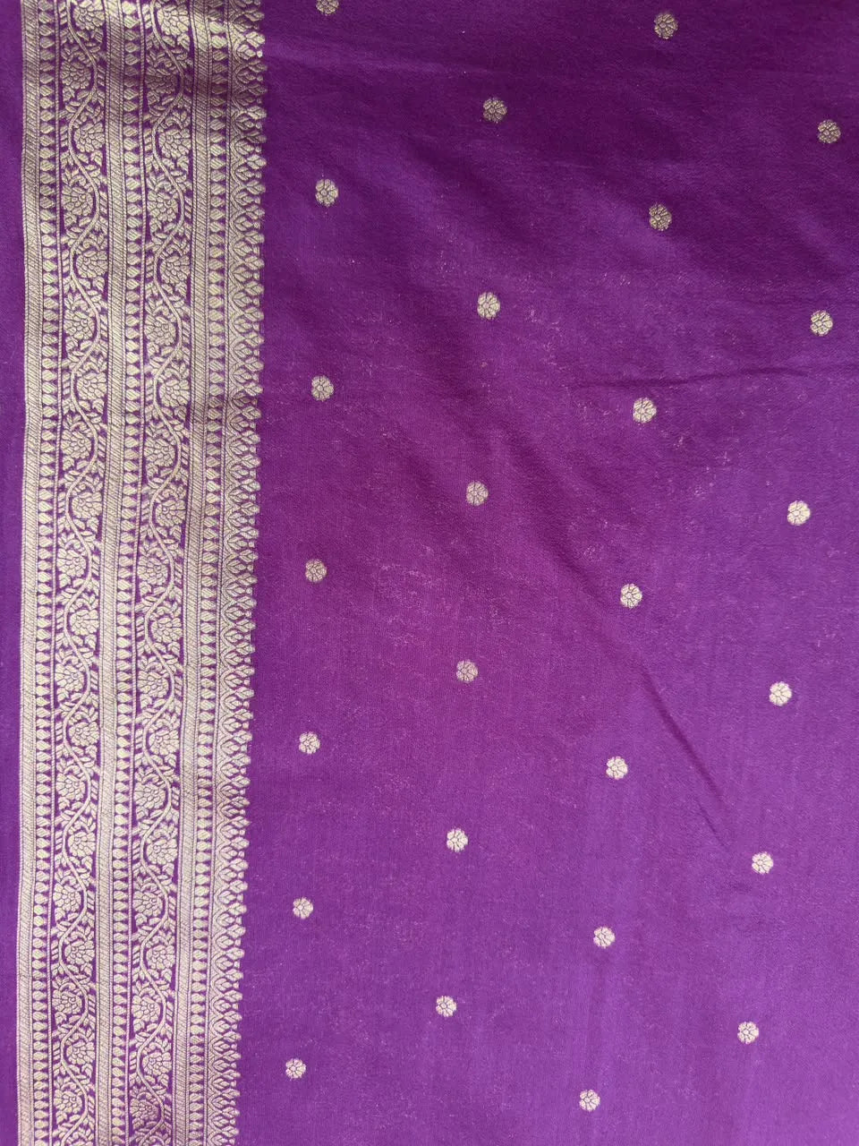 Soft Georgette Silk Saree with Zari Border