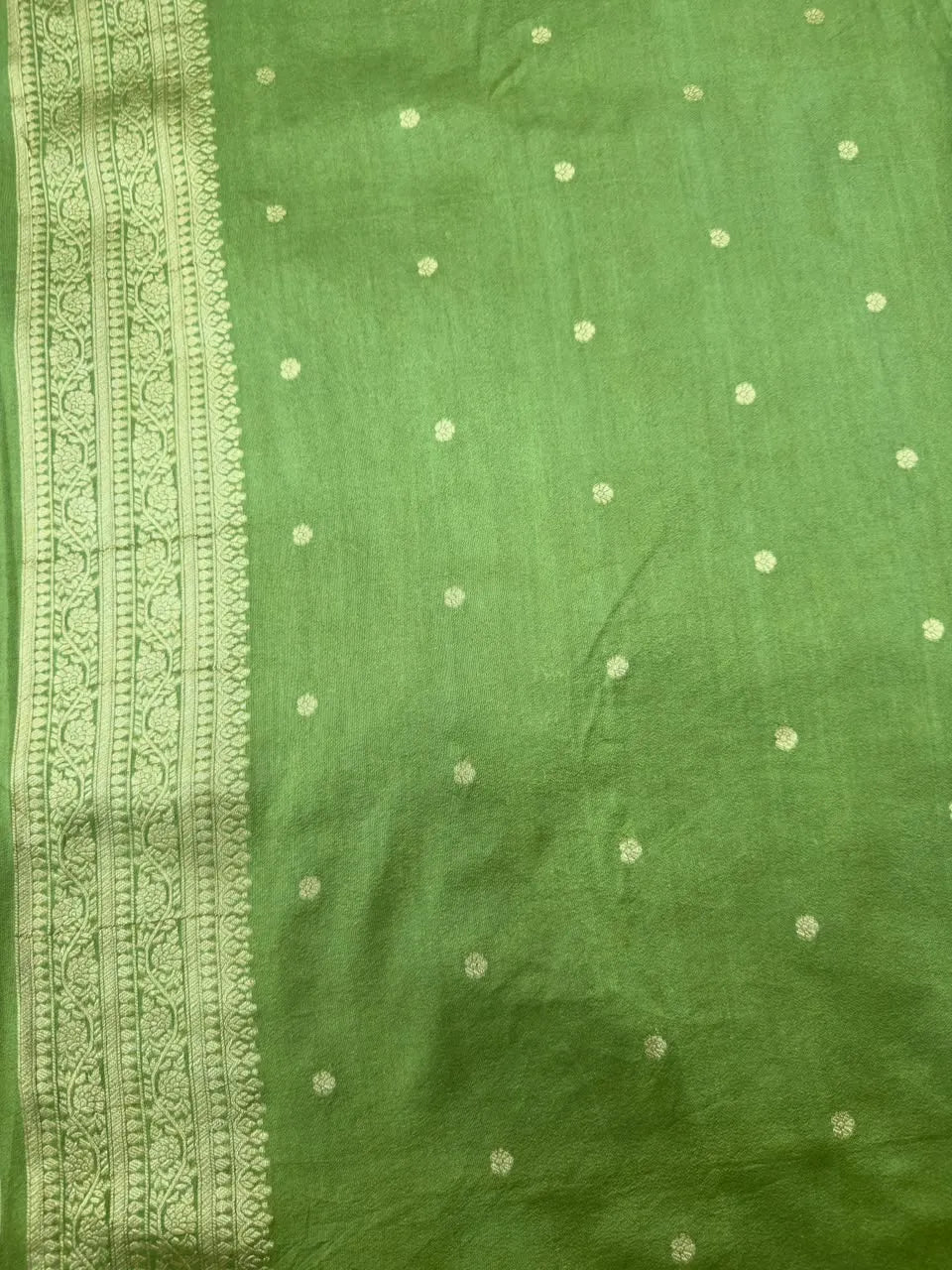 Soft Georgette Silk Saree with Zari Border