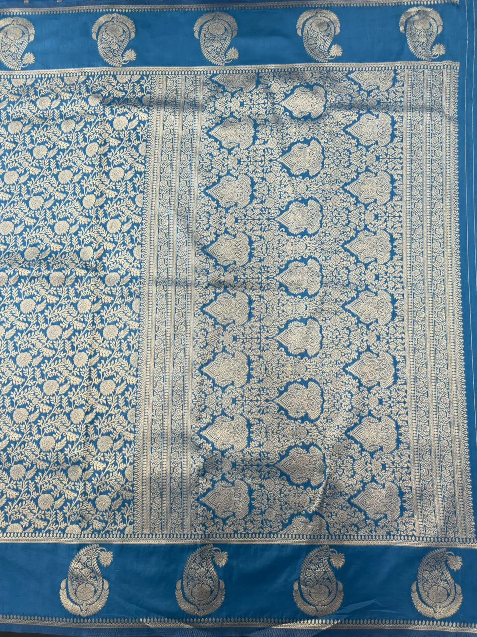 Soft Georgette Silk Saree with Zari Border 