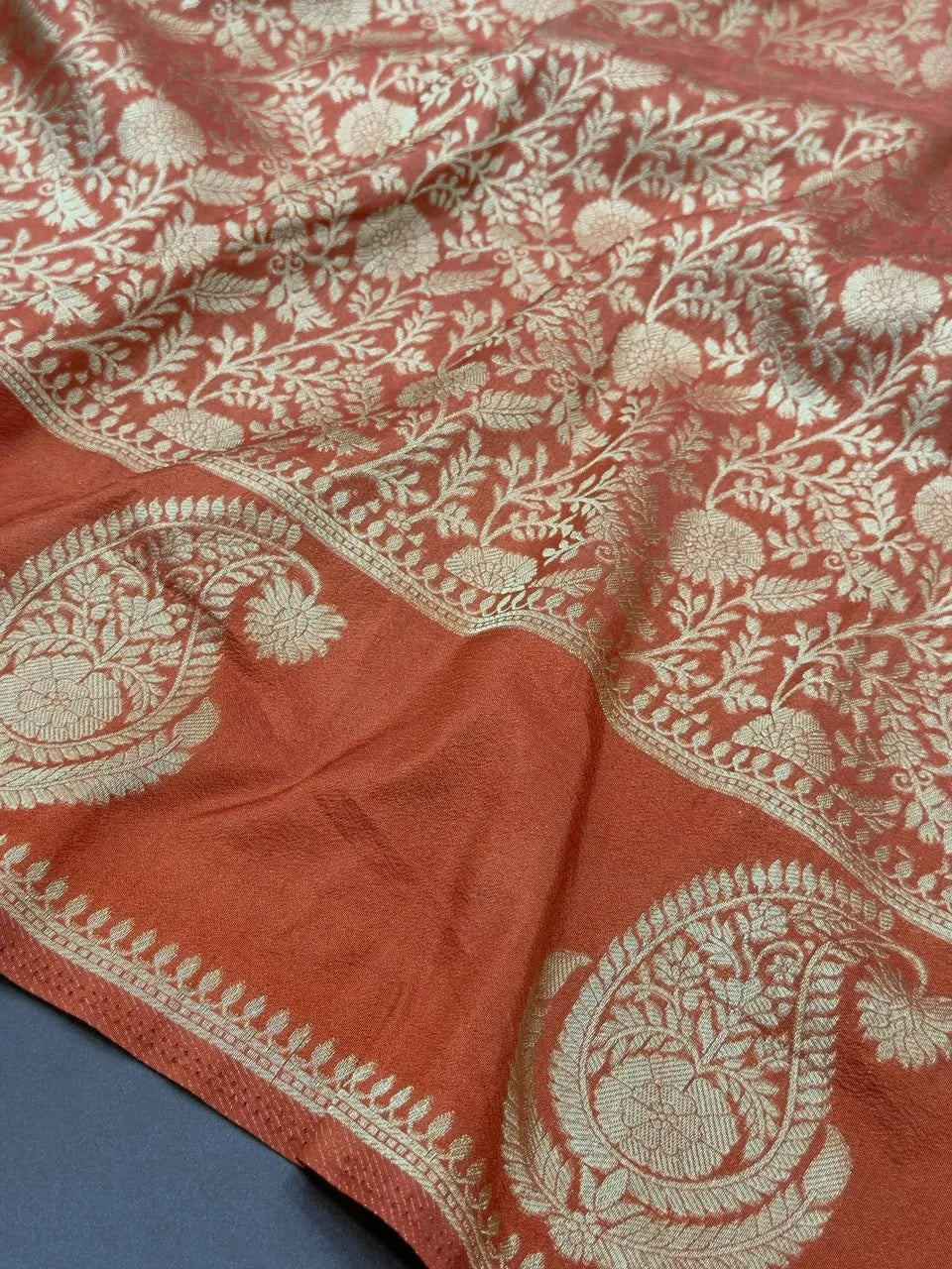 Soft Georgette Silk Saree with Zari Border vvvvvv