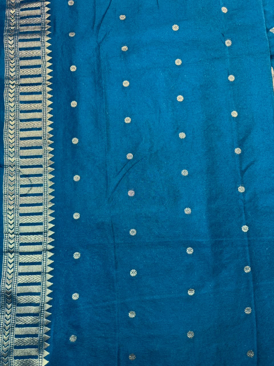 Soft Georgette Silk Saree with Zari Border