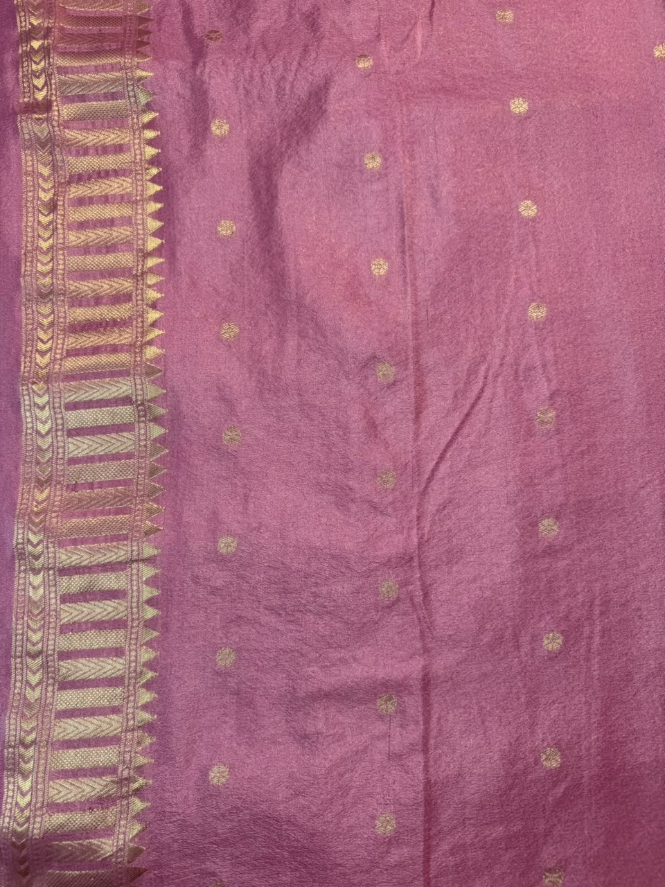 Soft Georgette Silk Saree with Zari Border