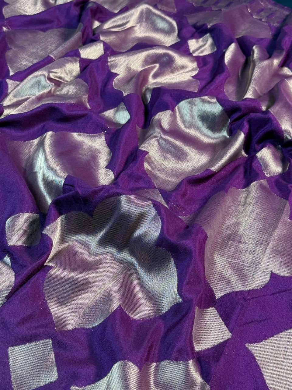 Soft Georgette Silk Saree with Zari Border