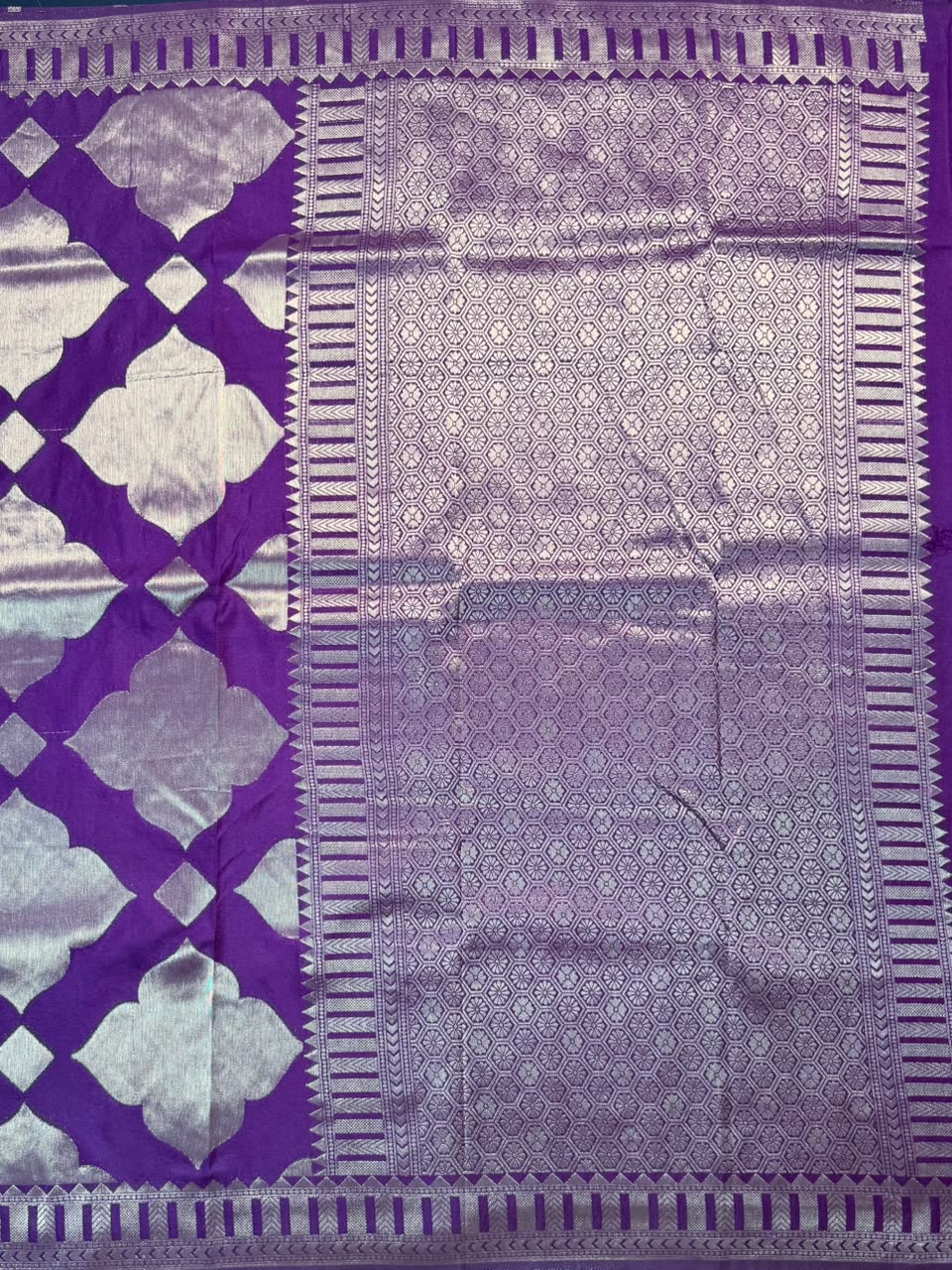 Soft Georgette Silk Saree with Zari Border
