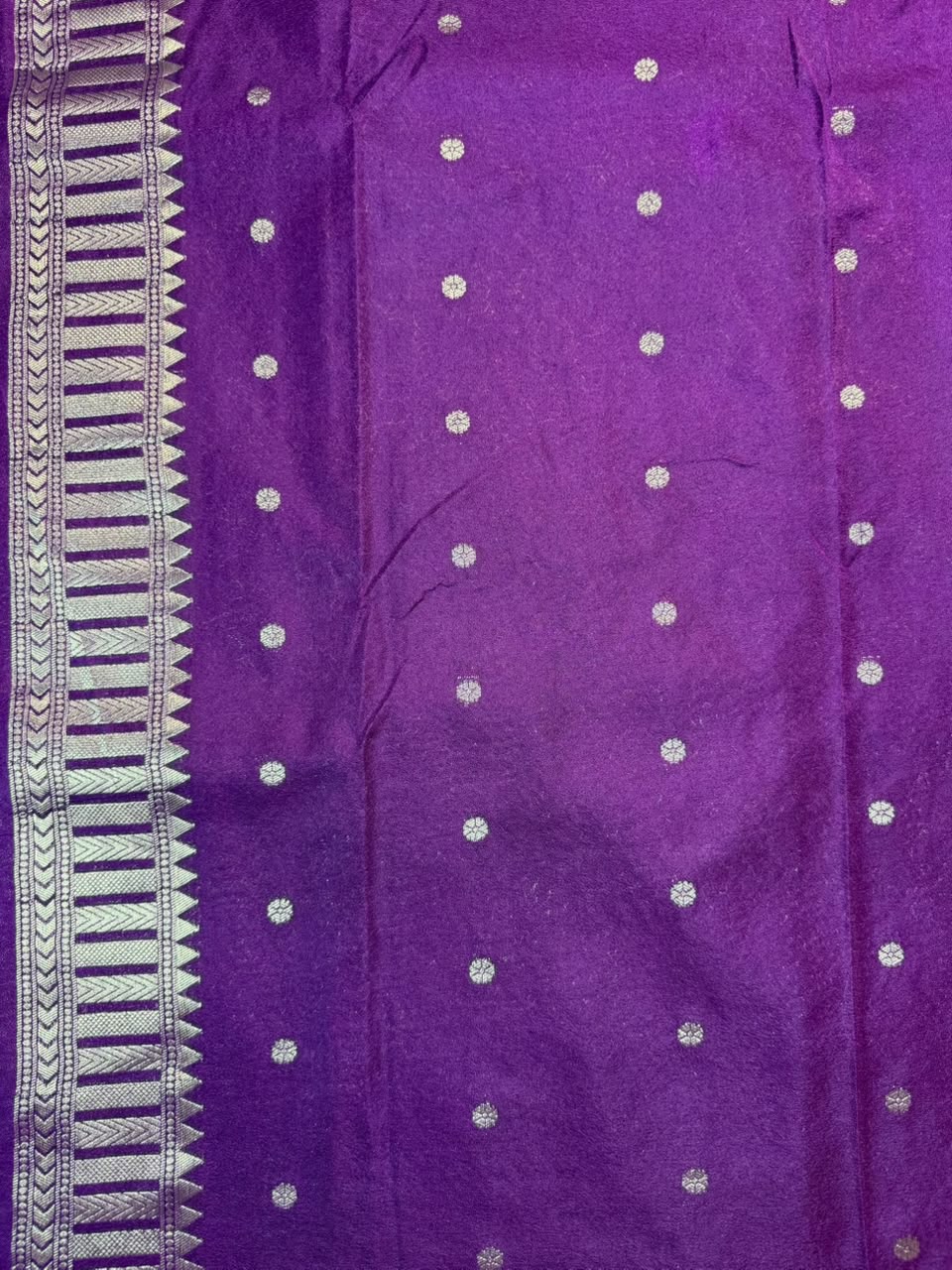Soft Georgette Silk Saree with Zari Border