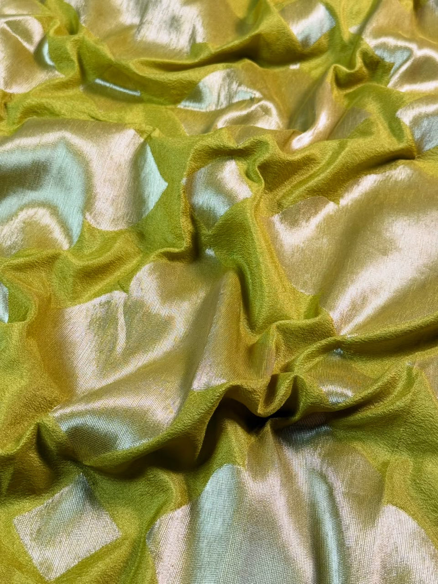 Soft Georgette Silk Saree with Zari Border