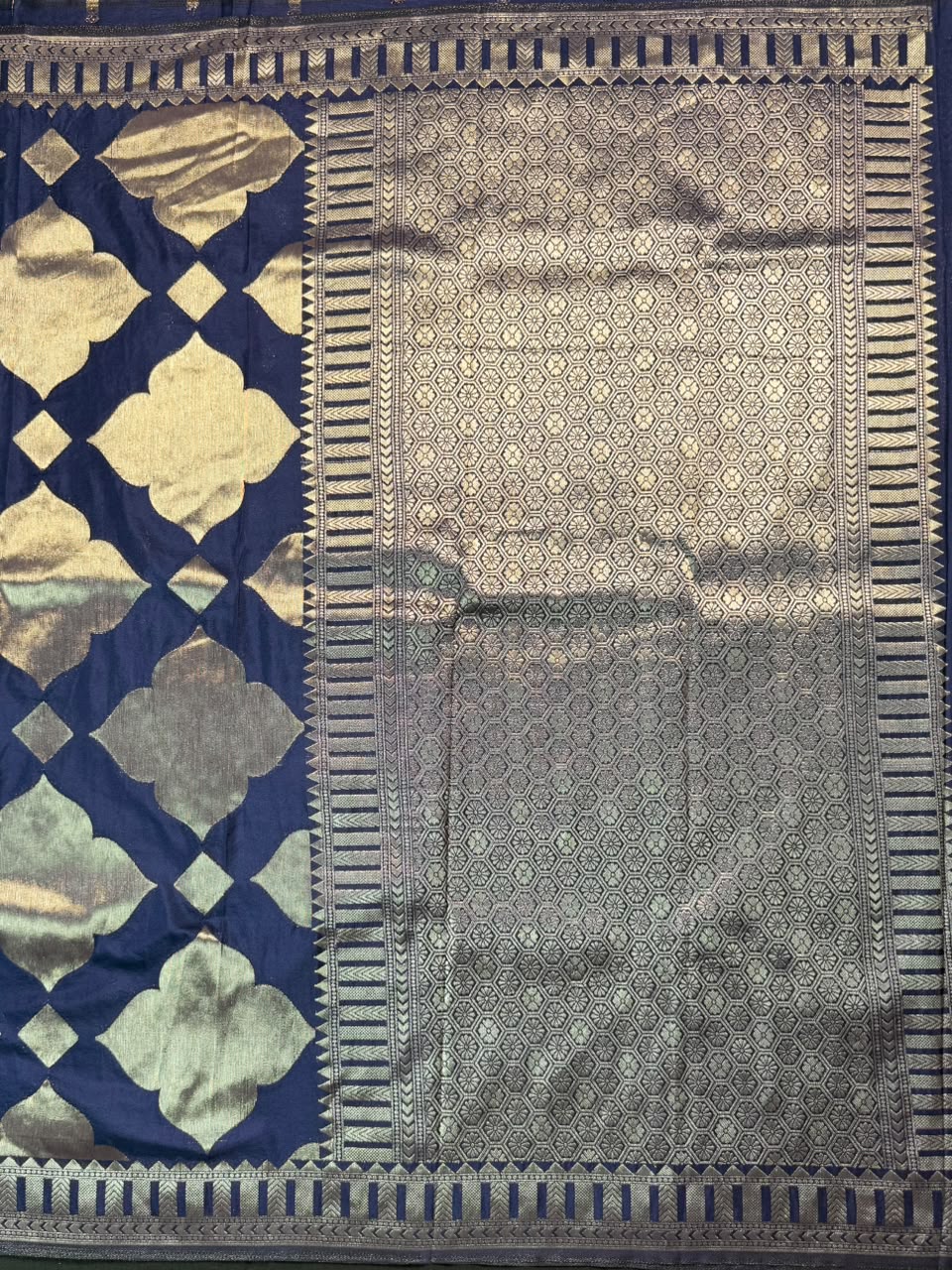 Soft Georgette Silk Saree with Zari Border