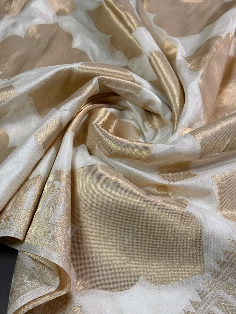 Soft Georgette Silk Saree with Zari Border
