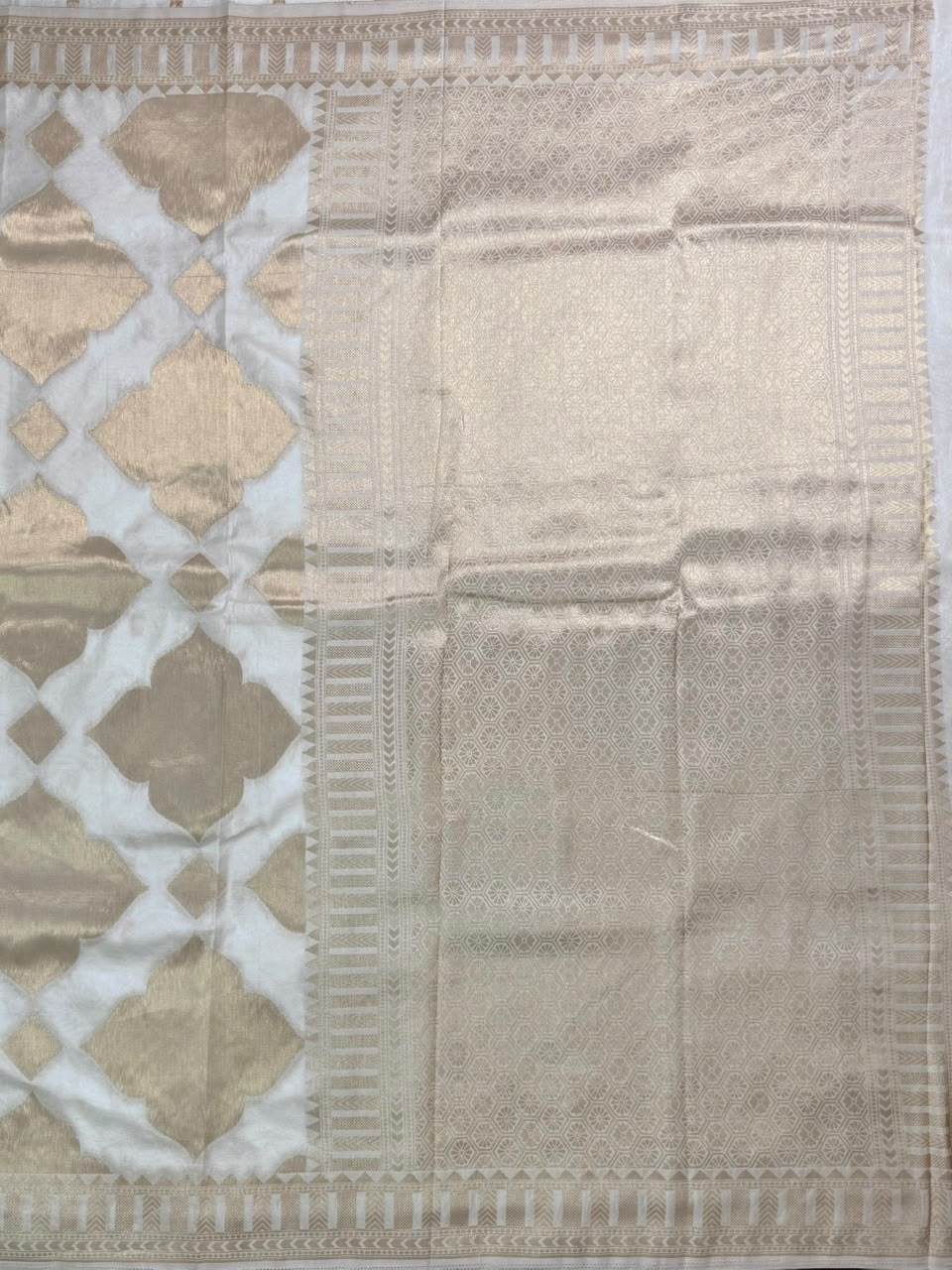 Soft Georgette Silk Saree with Zari Border