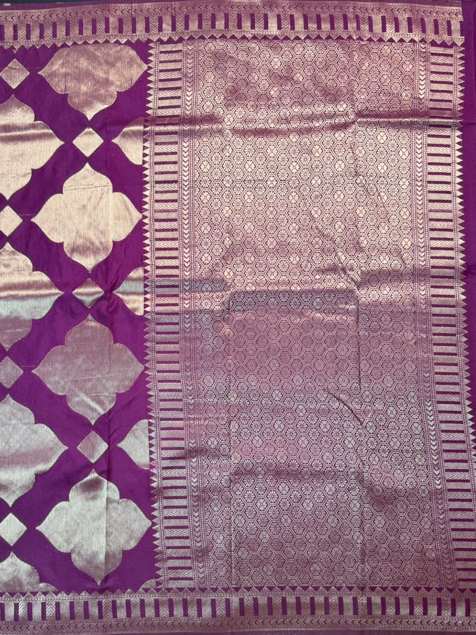 Soft Georgette Silk Saree with Zari Border
