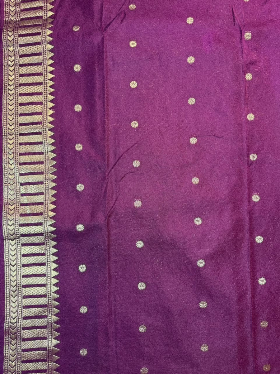 Soft Georgette Silk Saree with Zari Border