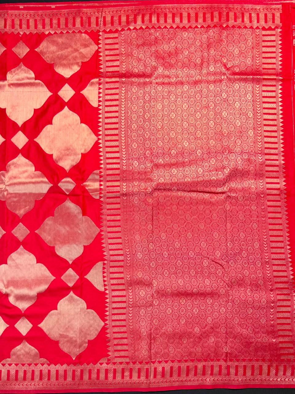 Soft Georgette Silk Saree with Zari Border