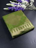 Soft Georgette Silk Saree with Zari Border