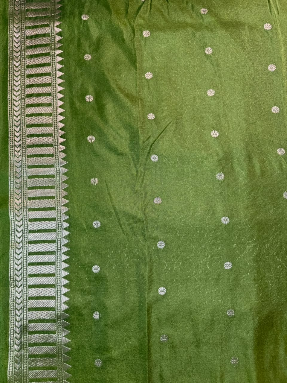 Soft Georgette Silk Saree with Zari Border
