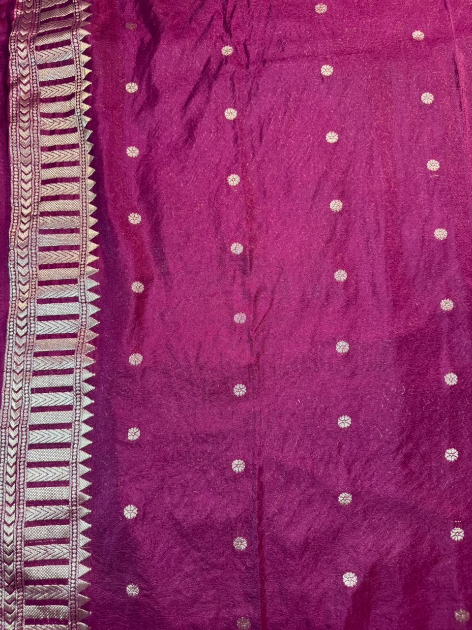 Soft Georgette Silk Saree with Zari Border 