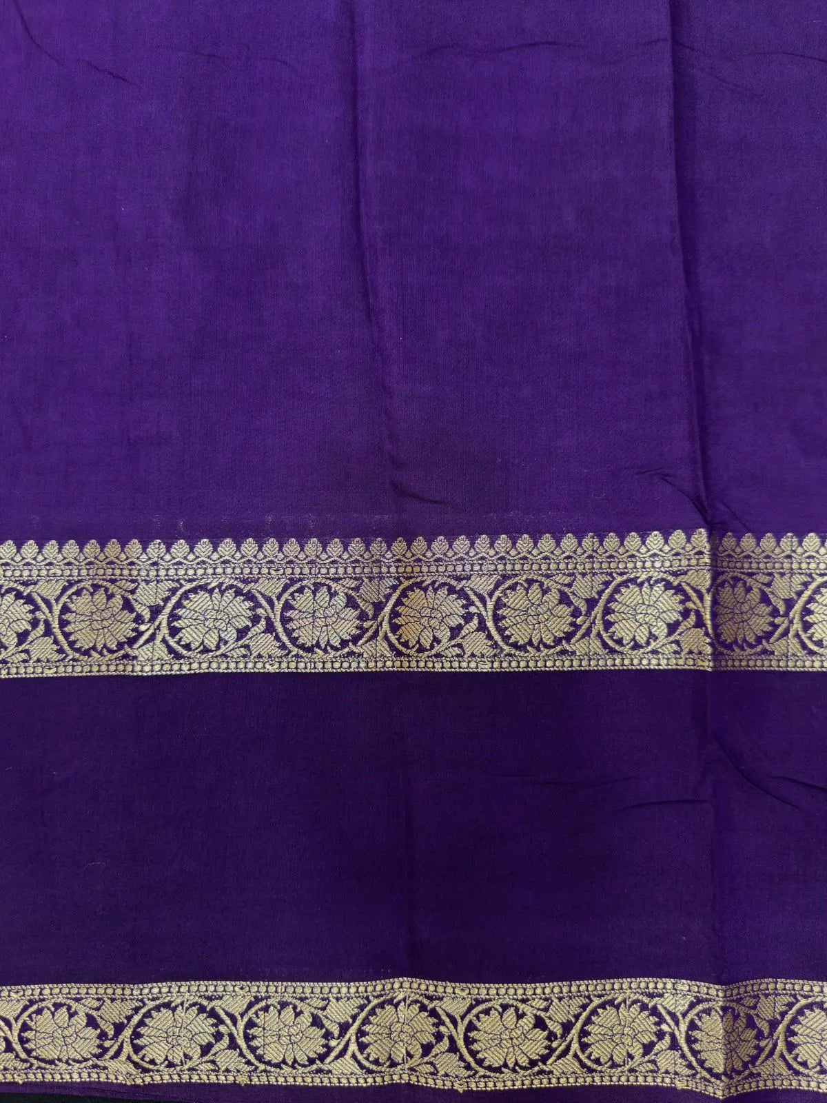 Handcrafted Semi Mysore Crepe Silk Saree – Perfect Festive Wear (RMS Crape) 